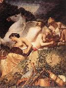 EVERDINGEN, Caesar van The Four Muses with Pegasus fg oil
